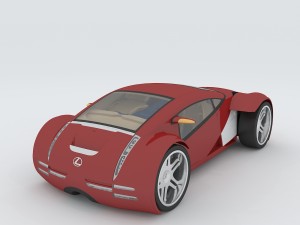 vehicle - supercar car 18 3D 模型