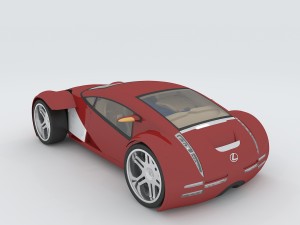 vehicle - supercar car 18 3D 模型