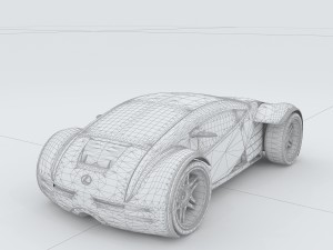 vehicle - supercar car 18 3D 模型