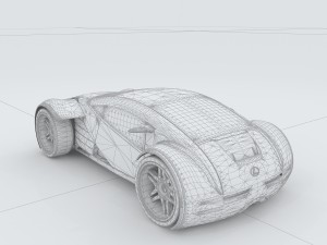 vehicle - supercar car 18 3D 模型