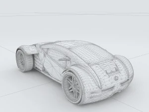 vehicle - supercar car 18 3D Model