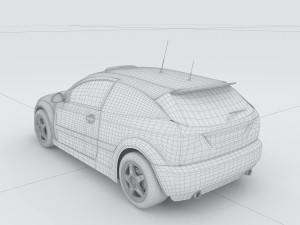 vehicle - supercar car 19 3D Model