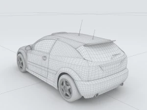 vehicle - supercar car 19 3D Model
