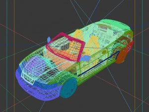 vehicle - supercar car 22 3D Model