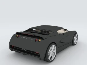 vehicle - supercar car 23 3D Model