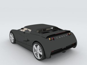 vehicle - supercar car 23 3D Модель