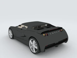 vehicle - supercar car 23 3D Model