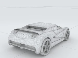 vehicle - supercar car 23 3D Model