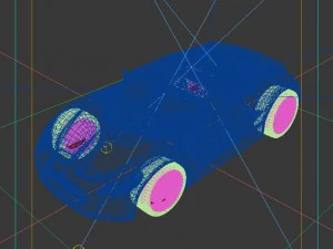 vehicle - supercar car 23 3D Model