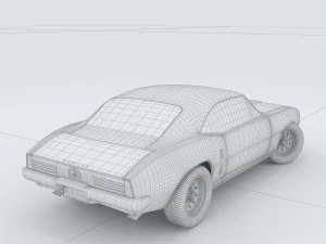 vehicle - supercar car 24 3D Model