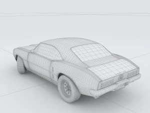vehicle - supercar car 24 3D Model