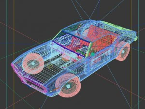 vehicle - supercar car 24 3D Model