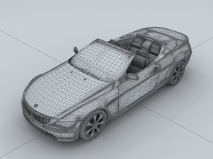 vehicle - supercar car 25 3D Model
