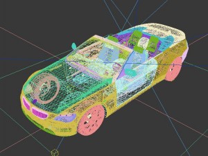 vehicle - supercar car 25 3D Model