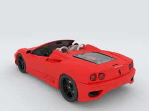 vehicle - supercar car 26 3D Model