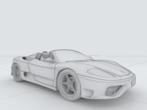 vehicle - supercar car 26 3D 模型