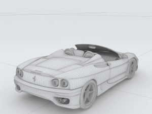 vehicle - supercar car 26 3D 模型