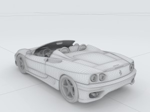 vehicle - supercar car 26 3D 模型