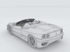 vehicle - supercar car 26 3D Model