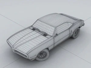 vehicle - supercar car 27 3D Model