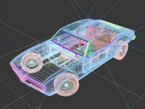 vehicle - supercar car 27 3D Model