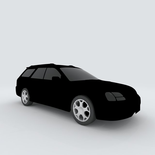 vehicle - supercar car 28 3D Модель .c4d .max .obj .3ds .fbx .stl .blend 