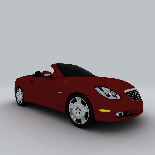 vehicle - supercar car 29 Modelo 3D .c4d .max .obj .3ds .fbx .stl .blend 