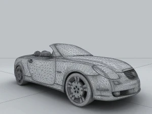 vehicle - supercar car 29 3D Model