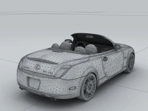 vehicle - supercar car 29 3D Model