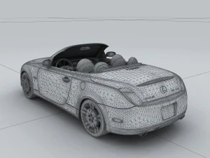 vehicle - supercar car 29 3D Model