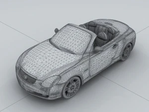 vehicle - supercar car 29 3D Model