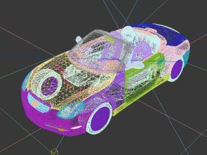 vehicle - supercar car 29 3D Model