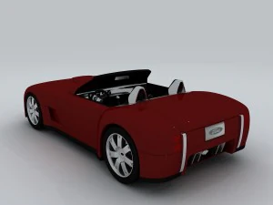 vehicle - supercar car 30 3D Model