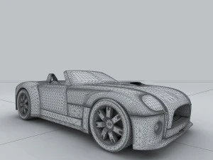 vehicle - supercar car 30 3D Model