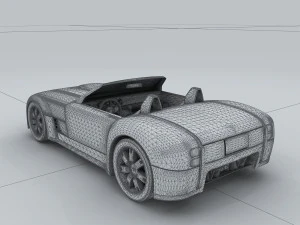vehicle - supercar car 30 3D Model