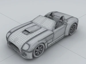 vehicle - supercar car 30 3D Model