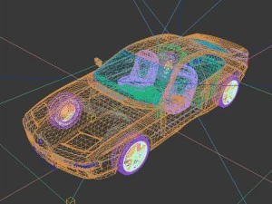 vehicle - supercar car 31 3D Model