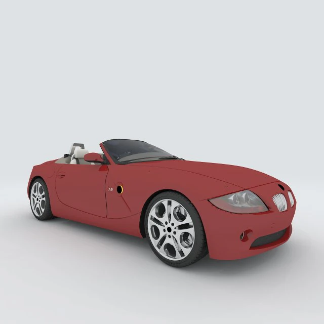 vehicle - supercar car 32 3D Model .c4d .max .obj .3ds .fbx .stl .blend
