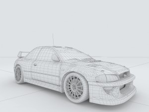vehicle - supercar car 33 3D मॉडल