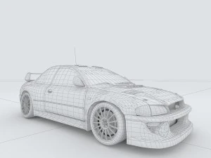 vehicle - supercar car 33 3D Model