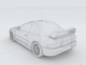 vehicle - supercar car 33 3D मॉडल