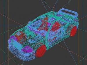 vehicle - supercar car 33 3D Model