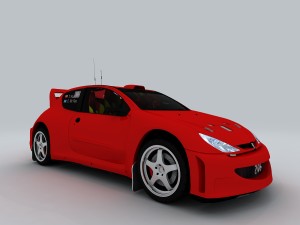 vehicle - supercar car 34 3D Модель