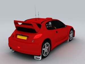 vehicle - supercar car 34 3D Model