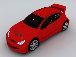 vehicle - supercar car 34 3D Model