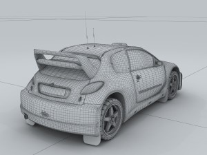 vehicle - supercar car 34 3D Model