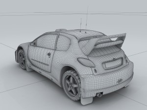 vehicle - supercar car 34 3D Model