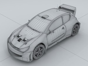 vehicle - supercar car 34 3D Model