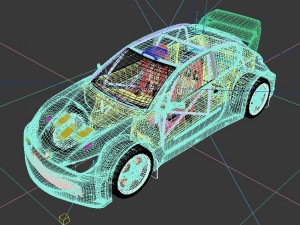 vehicle - supercar car 34 3D Model