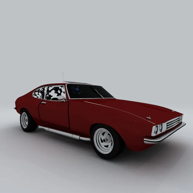 vehicle - supercar car 37 3D Model .c4d .max .obj .3ds .fbx .stl .blend